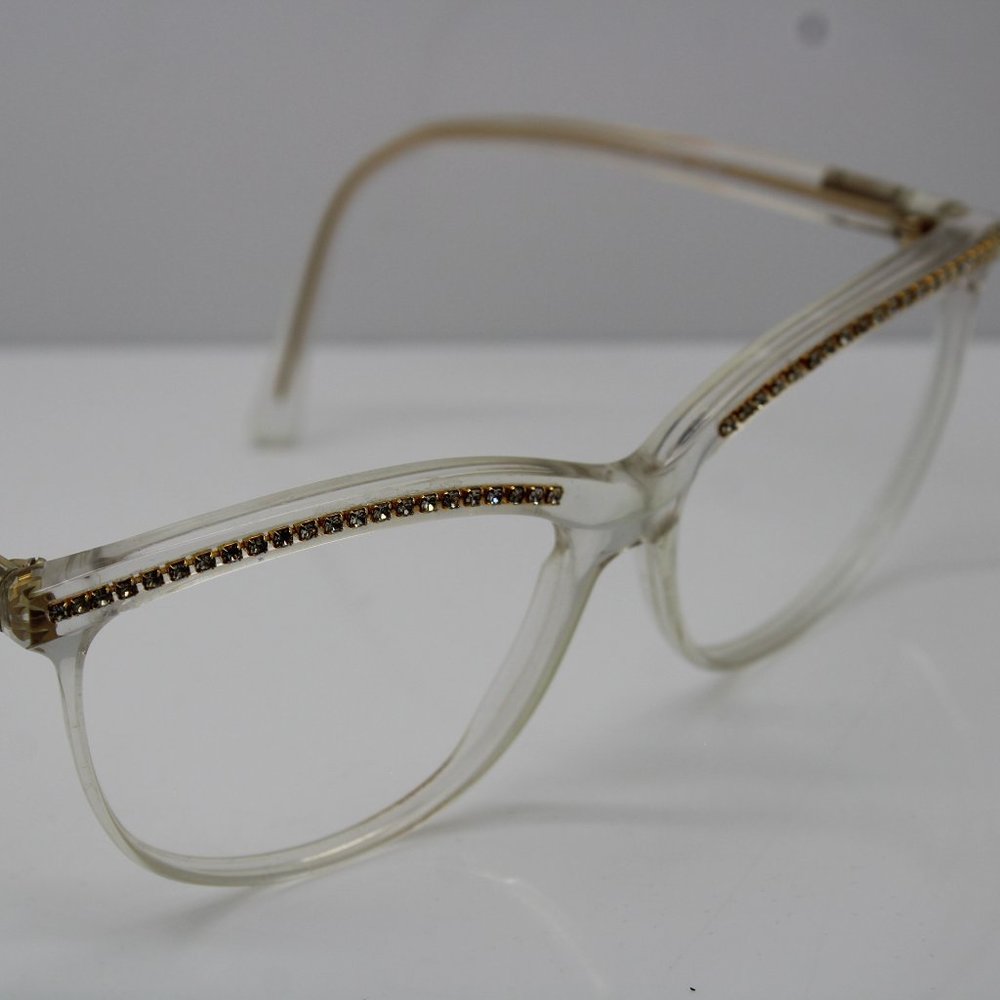 Harpers Bazaar 2 Hearst Zyloware 050 Eyeglass Frames Clear/Gold